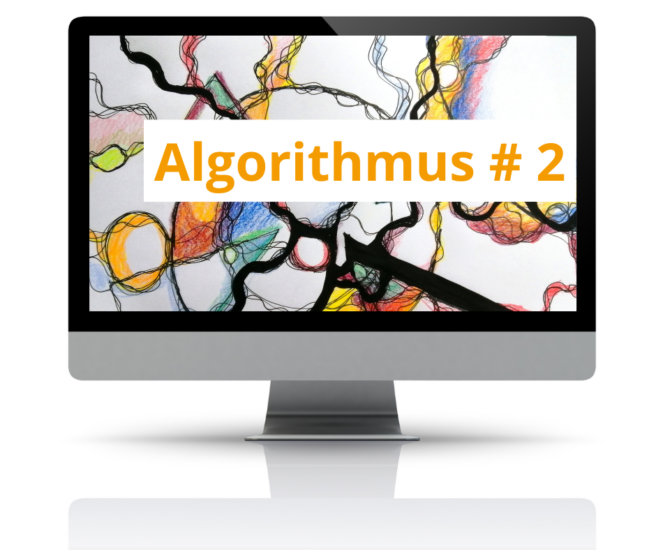 Algorithmus # 2 auf PC Bildschirm