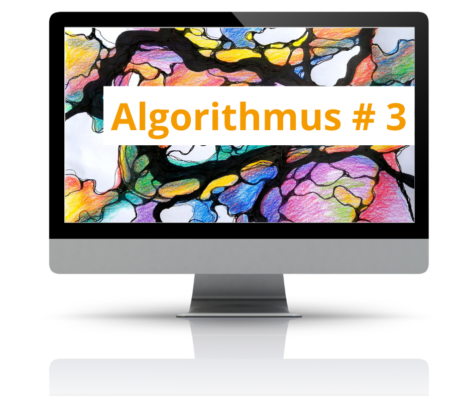 Algorithmus # 3 auf PC Bildschirm
